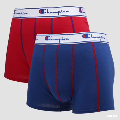 Champion Mens Boxers Y081T Blue Red 2 pack