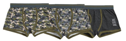 4 Kidz Boys Cotton Rich Trunk Fit Boxers 3 Pack - Image 2