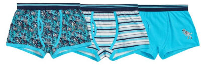 4 Kidz Boys Cotton Rich Trunk Fit Boxers 3 Pack - Image 3
