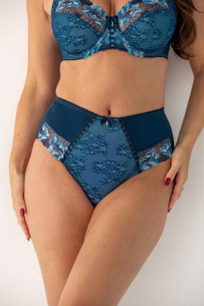Pour Moi Sofia Lace Embroidered Deep Brief