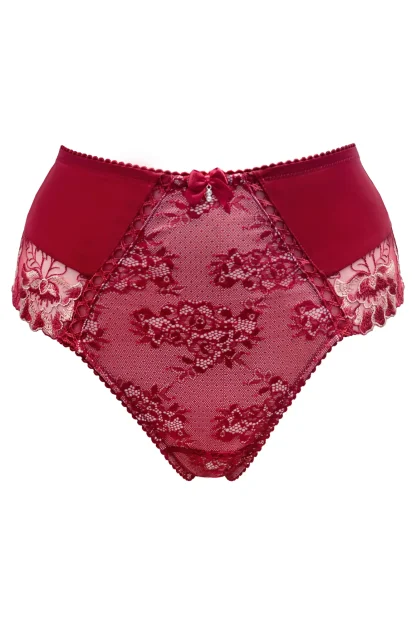 Pour Moi Sofia Lace Embroidered Deep Brief - Image 12