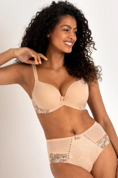 Pour Moi Sofia Lace Embroidered Deep Brief - Image 2
