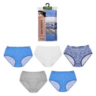 Anucci Midi Briefs 5 Pack