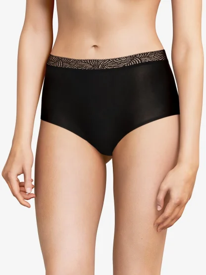 Chantelle Soft Stretch Lace High Waist Brief - Image 2