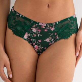 Pour Moi Bliss Printed Mesh Brazilian Brief