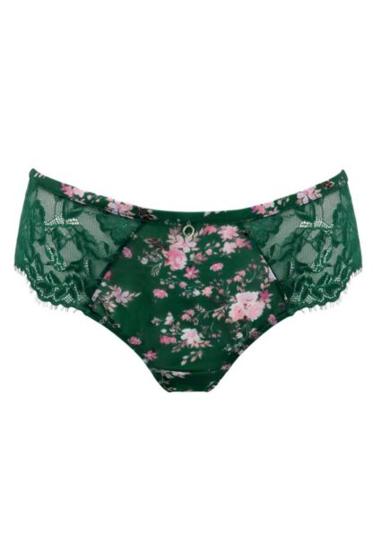 Pour Moi Bliss Printed Mesh Brazilian Brief - Image 4