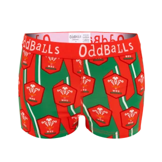 Oddballs Welsh Rugby Union Alternate Ladies Boxers
