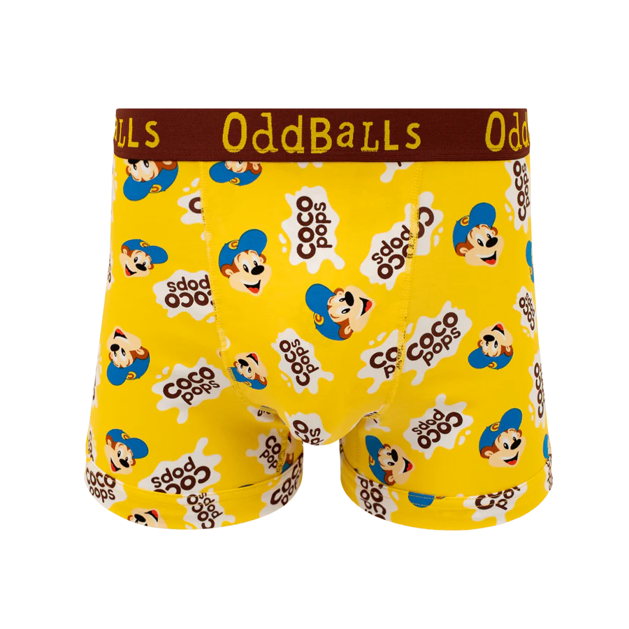 Oddballs Coco Pops Mens Cotton Boxer Shorts