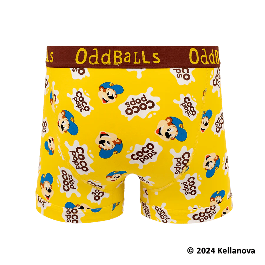 Oddballs Coco Pops Mens Cotton Boxer Shorts - Image 3