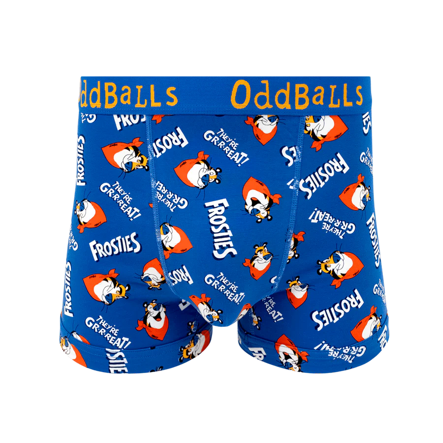 Oddballs Frosties Mens Cotton Boxer Shorts