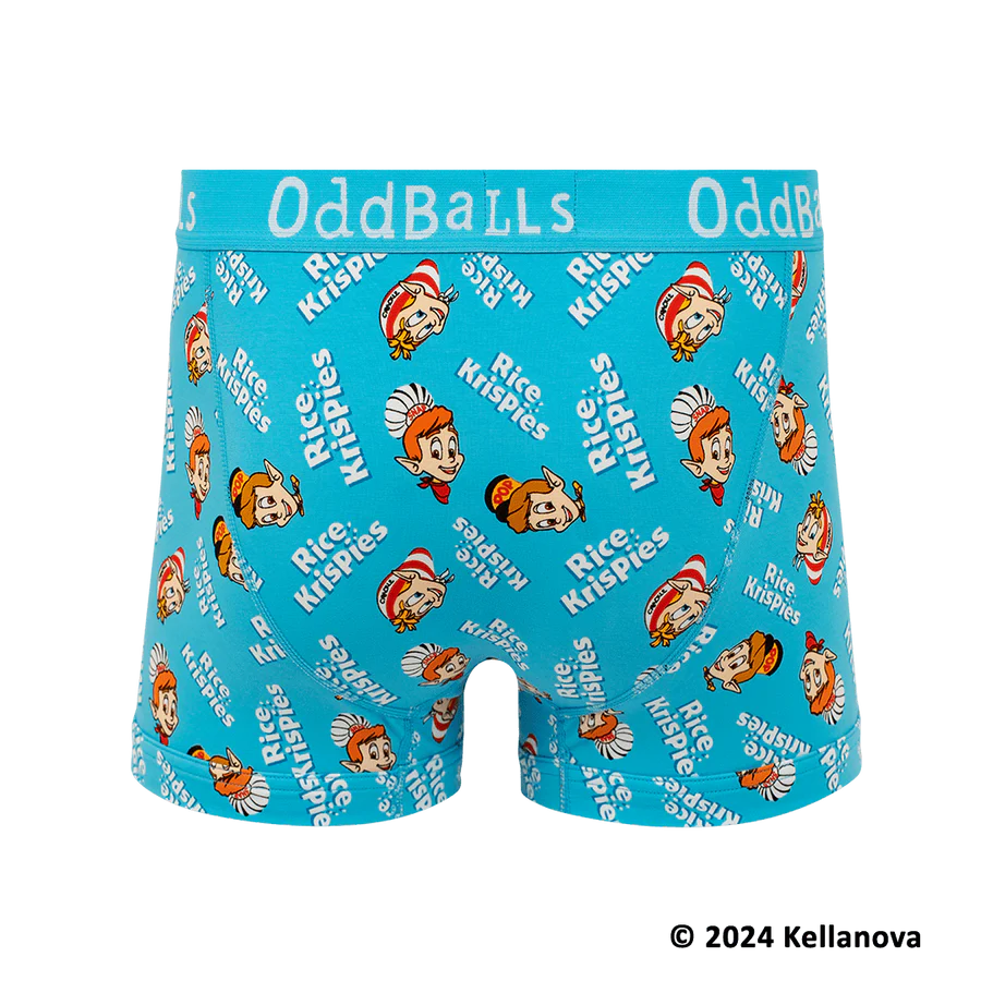 Oddballs Rice Krispies Mens Cotton Boxer Shorts - Image 3