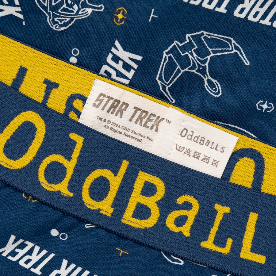 Oddballs Star Trek Galaxy Mens Cotton Boxer Shorts - Image 4